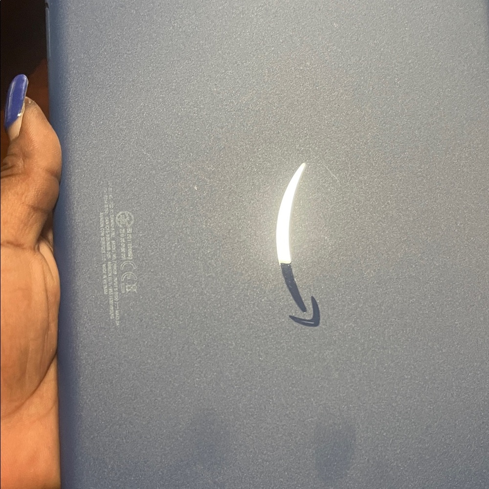 Amazon blue tablet - Picture 3 of 5